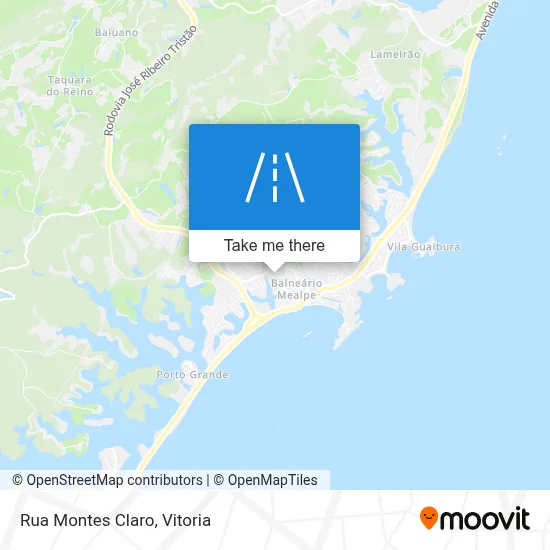 Rua Montes Claro map