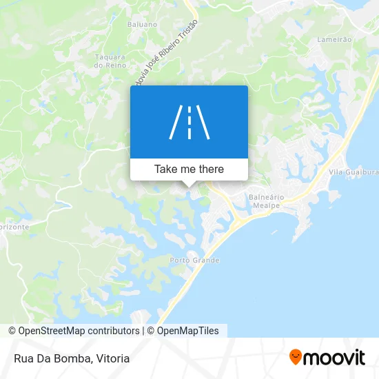 Rua Da Bomba map