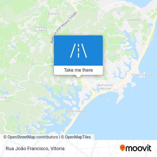 Rua João Francisco map