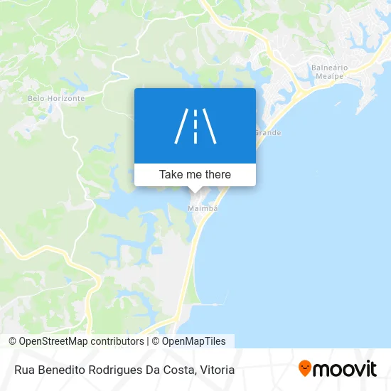 Rua Benedito Rodrigues Da Costa map