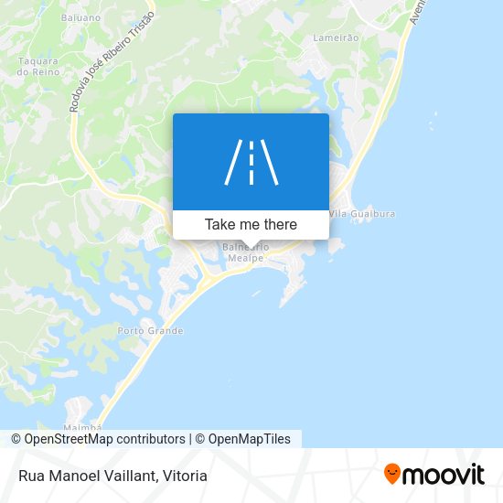 Rua Manoel Vaillant map