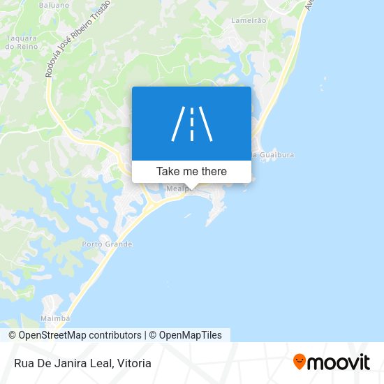 Rua De Janira Leal map