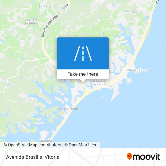 Avenida Brasília map