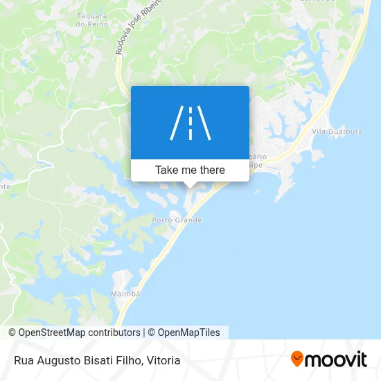 Rua Augusto Bisati Filho map