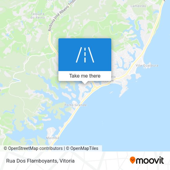 Rua Dos Flamboyants map