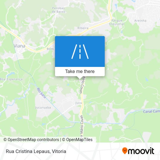 Rua Cristina Lepaus map
