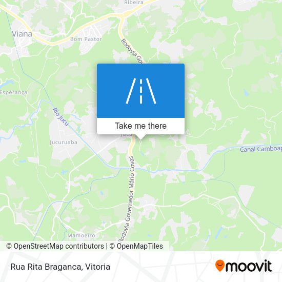 Rua Rita Braganca map