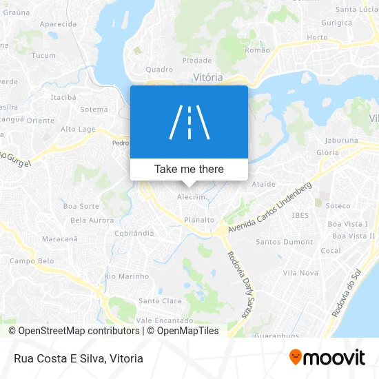 Rua Costa E Silva map
