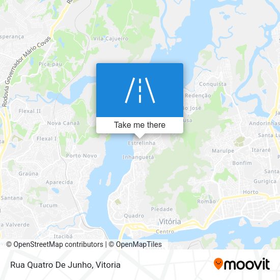 Rua Quatro De Junho map