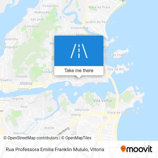 Rua Professora Emilia Franklin Mululo map