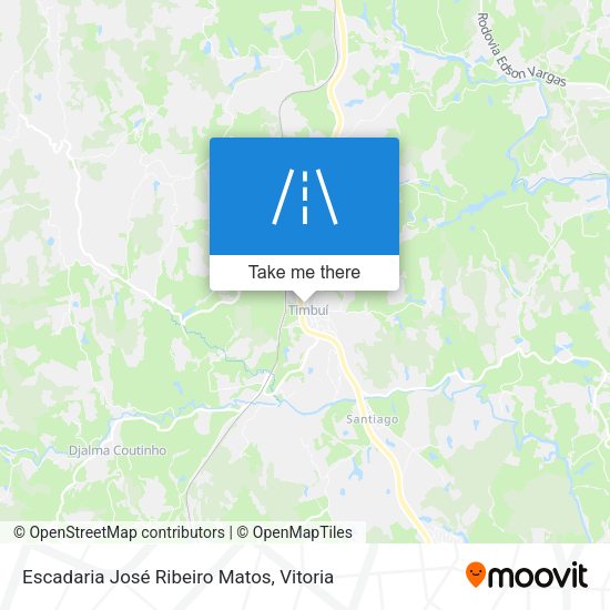 Escadaria José Ribeiro Matos map