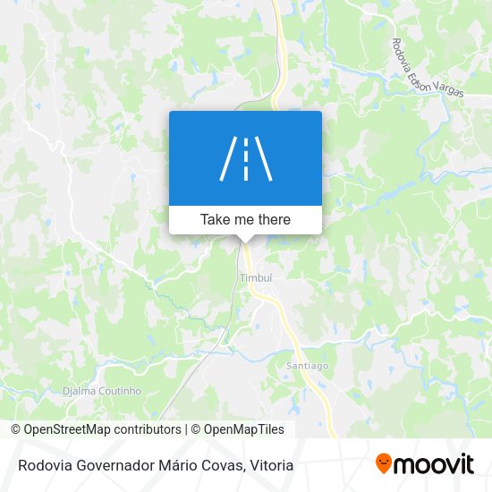 Rodovia Governador Mário Covas map