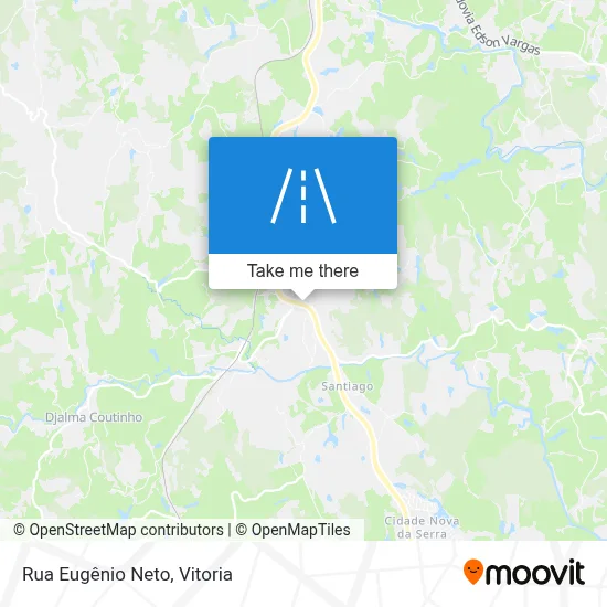 Rua Eugênio Neto map