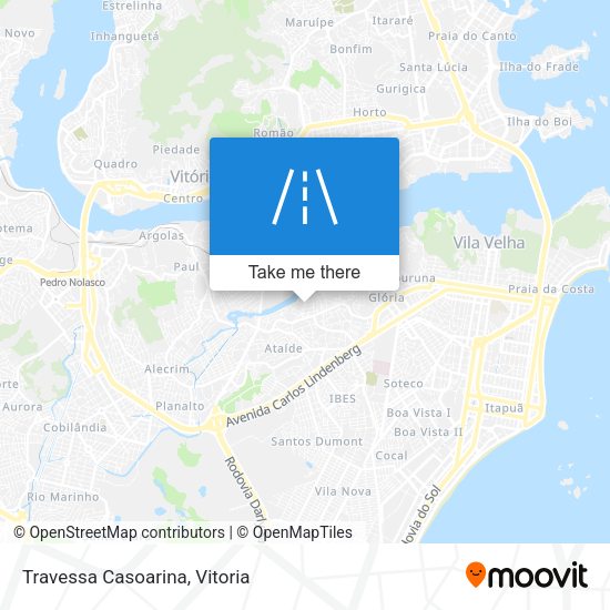 Travessa Casoarina map