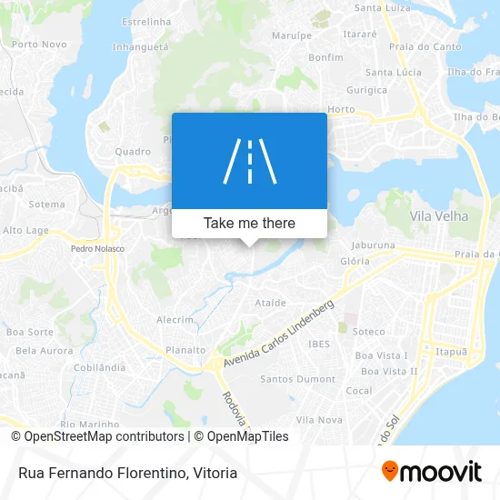 Rua Fernando Florentino map