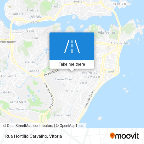 Rua Hortílio Carvalho map