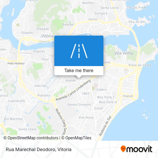 Rua Marechal Deodoro map