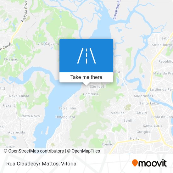 Rua Claudecyr Mattos map