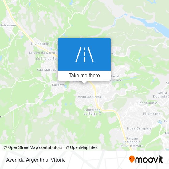 Avenida Argentina map