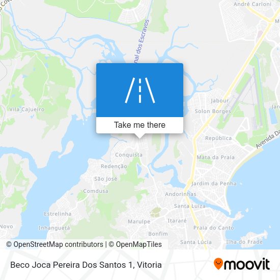 Beco Joca Pereira Dos Santos 1 map