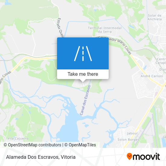 Alameda Dos Escravos map