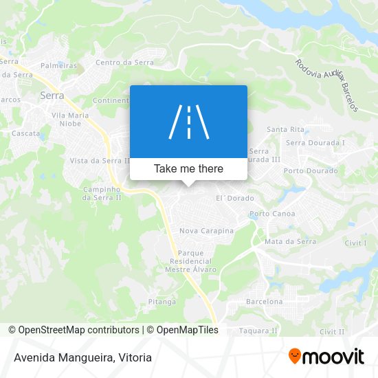 Avenida Mangueira map