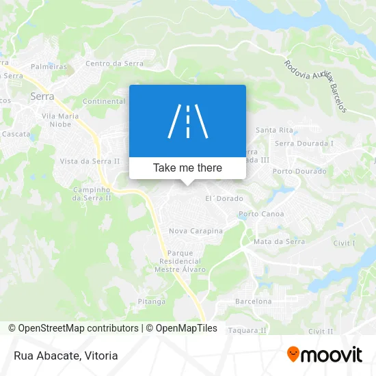 Rua Abacate map