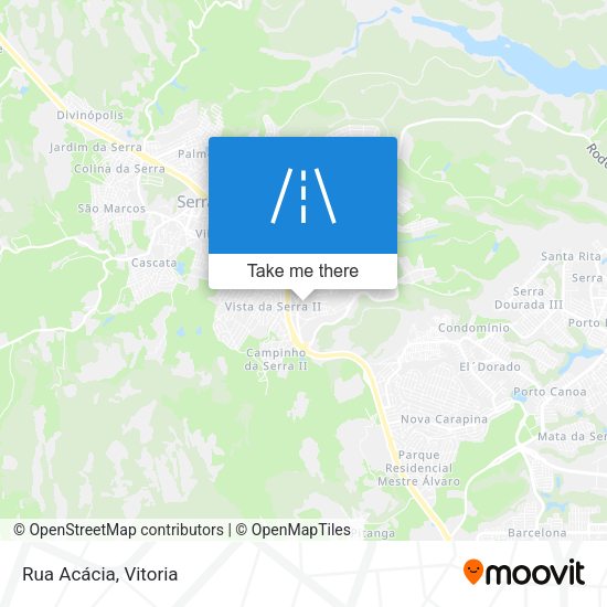 Rua Acácia map