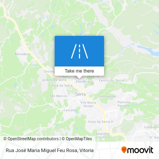 Rua José Maria Miguel Feu Rosa map
