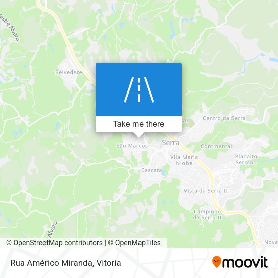 Rua Américo Miranda map