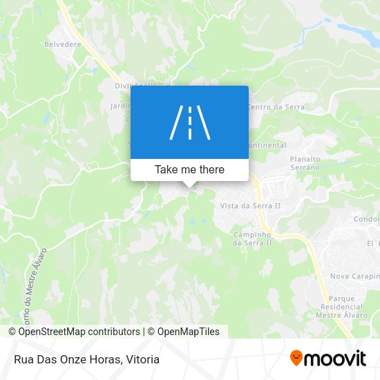 Rua Das Onze Horas map