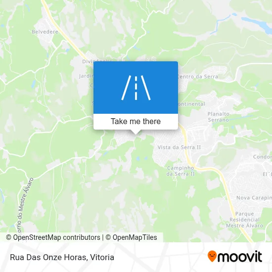 Rua Das Onze Horas map