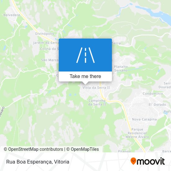 Rua Boa Esperança map