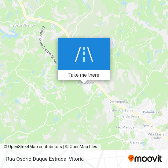 Rua Osório Duque Estrada map