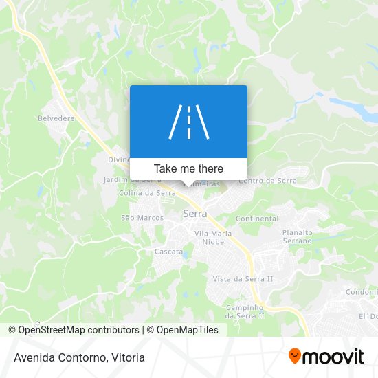 Avenida Contorno map