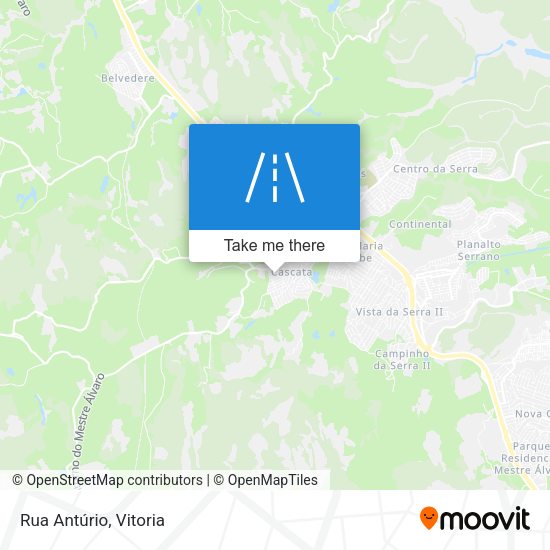 Rua Antúrio map