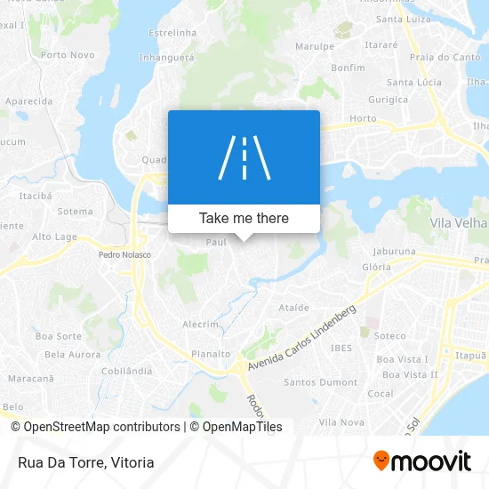 Rua Da Torre map