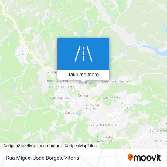Rua Miguel João Borges map