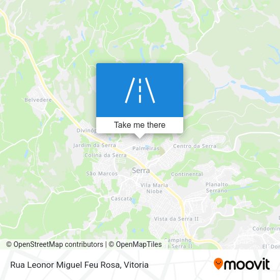Rua Leonor Miguel Feu Rosa map
