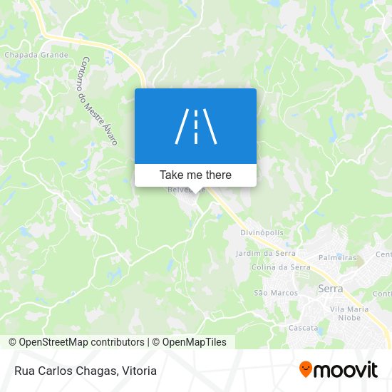 Rua Carlos Chagas map