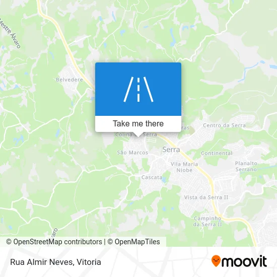 Rua Almir Neves map