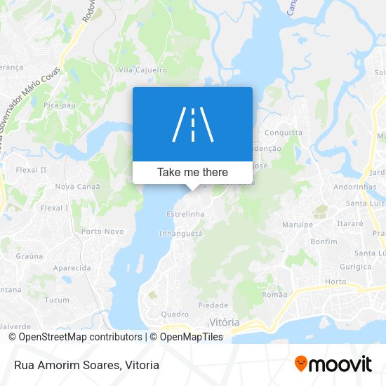 Rua Amorim Soares map