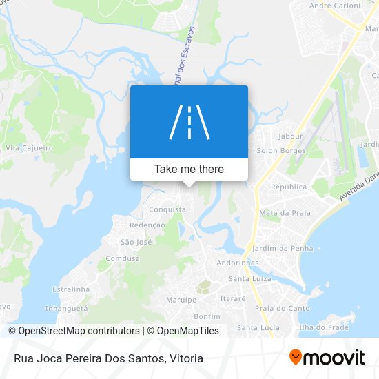 Rua Joca Pereira Dos Santos map