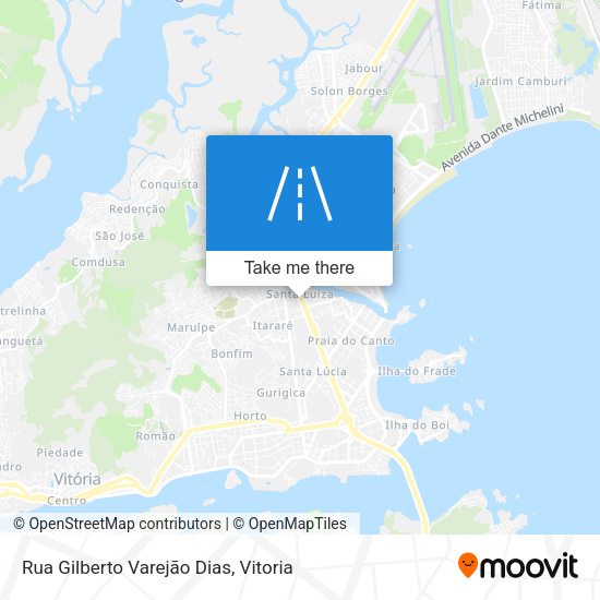 Rua Gilberto Varejão Dias map