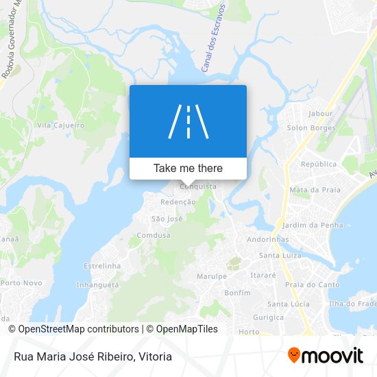 Rua Maria José Ribeiro map