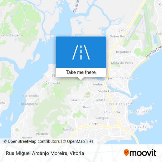 Rua Miguel Arcânjo Moreira map