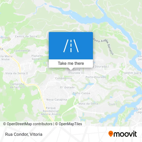 Rua Condor map