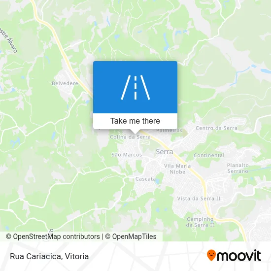 Rua Cariacica map