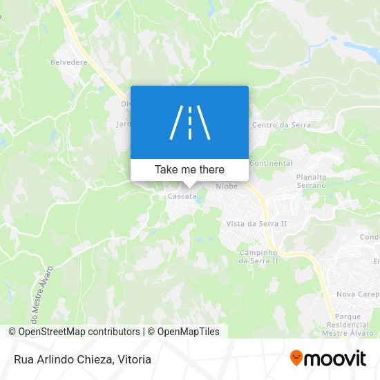 Rua Arlindo Chieza map