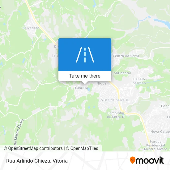 Rua Arlindo Chieza map